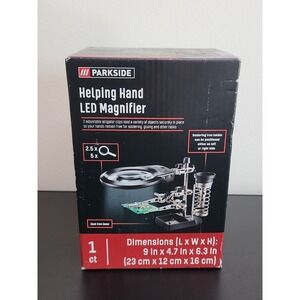 PARKSIDE Helping Hands LED Magnifier set